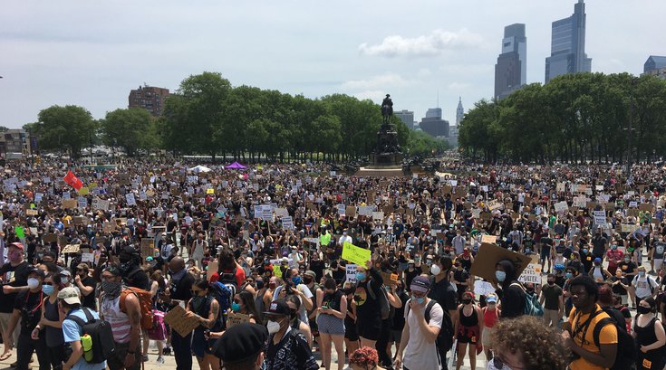 george floyd protest saturday