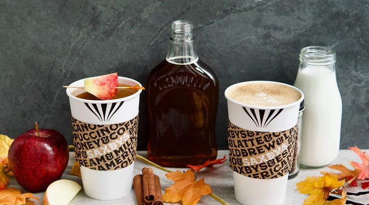 saxbys coffee autumn drinks
