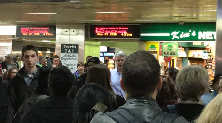 SEPTA strike Jefferson Station