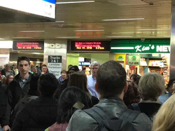 SEPTA strike Jefferson Station
