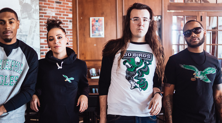 shibe vintage sports eagles gear