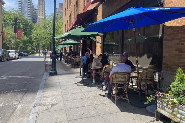 sidewalk cafes city council