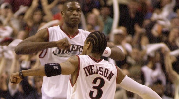 Dikembe Mutombo Allen Iverson 2001