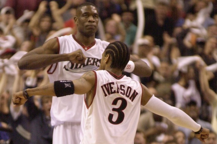 Dikembe Mutombo Allen Iverson 2001