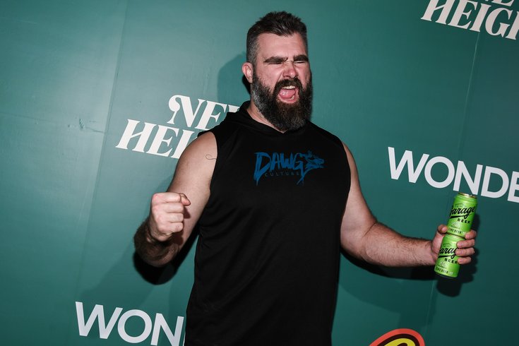Jason Kelce red carpet
