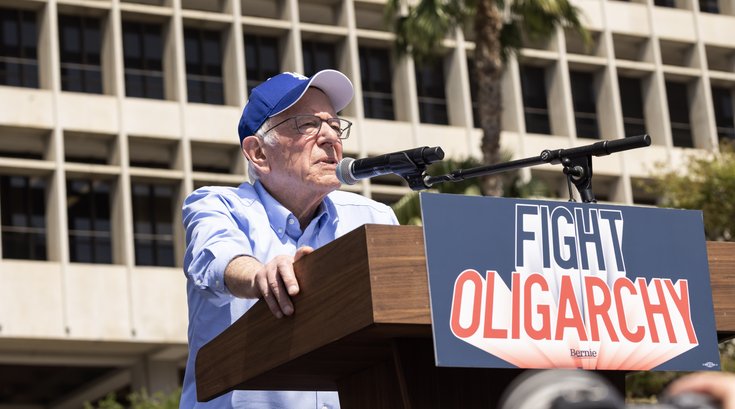 Bernie Sanders rally