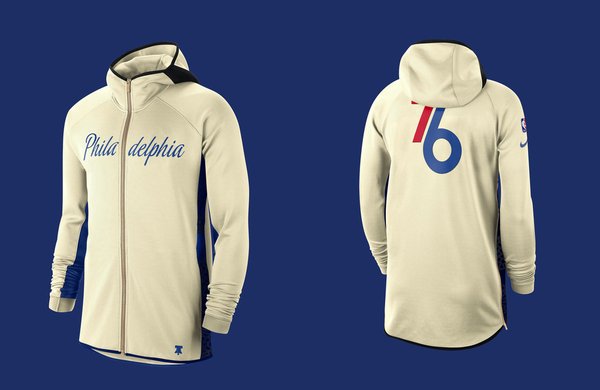 Sixers unveil Earned Edition warm-up hoodies, to go on sale Christmas Day