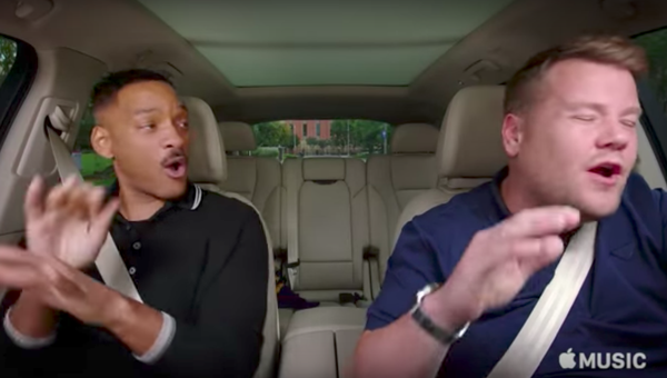 Will Smith James Corden
