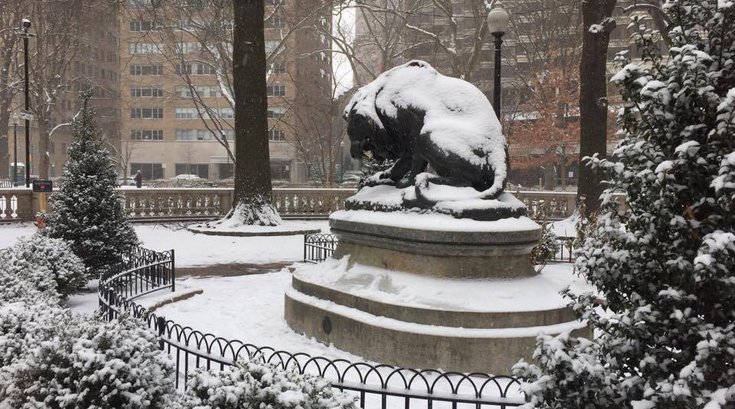 Rittenhouse Square Snow