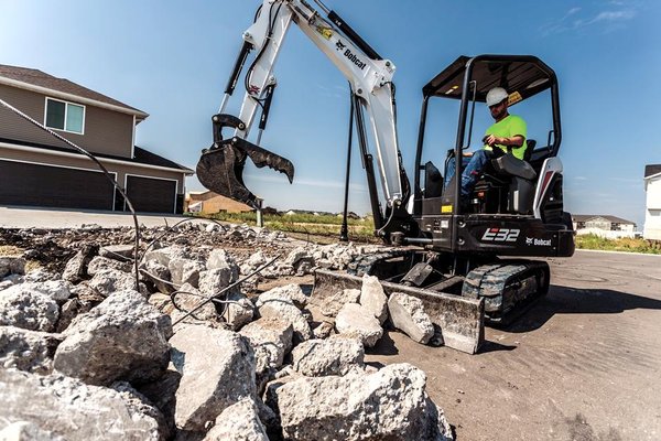 Souderton hatfield bobcat excavator