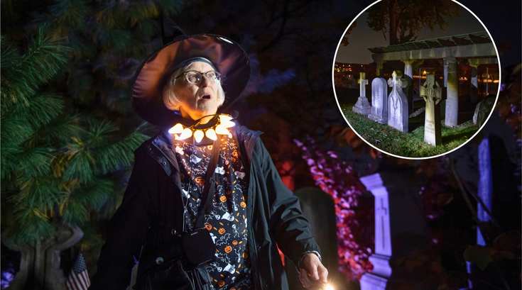 Soul Crawl at Laurel Hill Cemetery