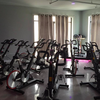 Spin class at The Wall Cycling Studio