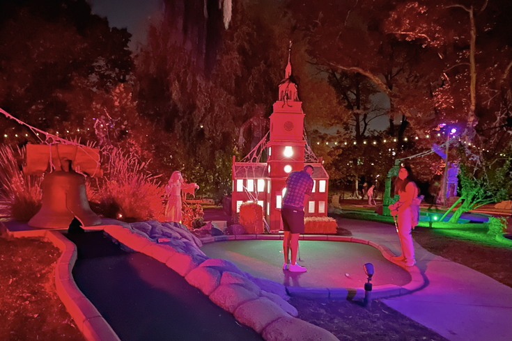 Spooky Mini Golf at Franklin Square