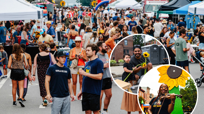 Spring Garden Sunflower Festival