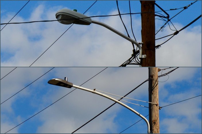 streetlights new old