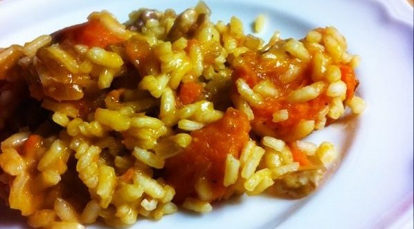 Sweet Potato Pecan Risotto