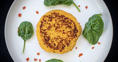 Limited - Chickpea and Japanese Sweet Potato Burger