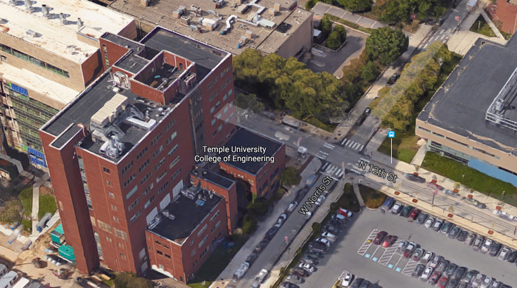 temple university suspicious device