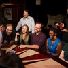 A magician performs during "The Magicians Table"