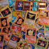 A pile of Pokemon Cards