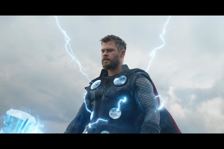 Chris Hemsworth as Thor in "Avengers: Endgame" 
