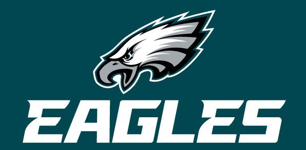 The Eagles' new wordmark.