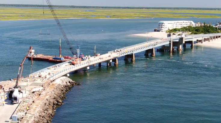Townsends Inlet Bridge opening july 30