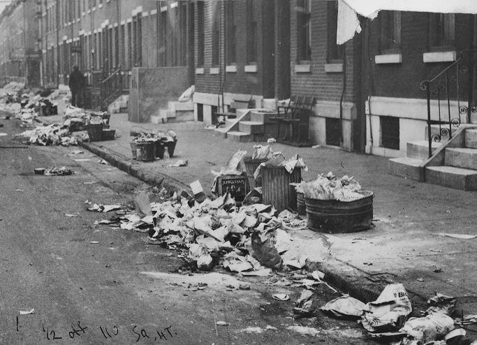 trash strike 1937