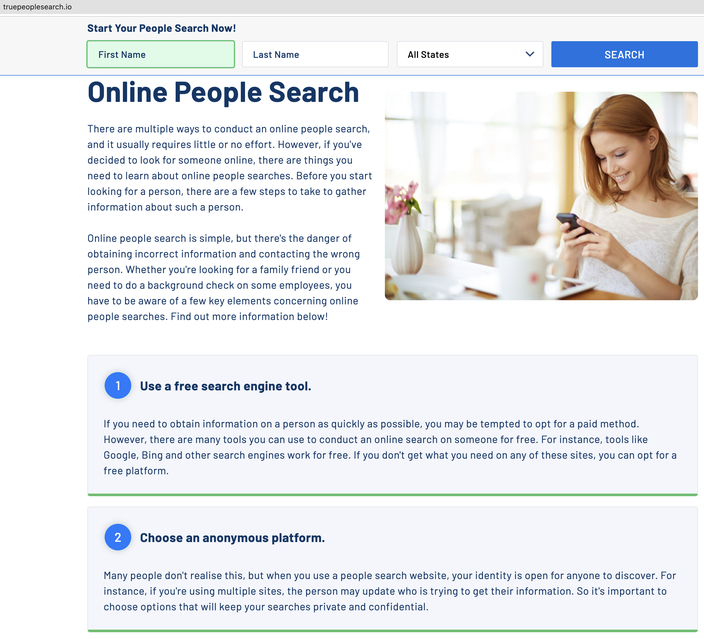 Limited - Truepeoplesearch.ioinarticle2