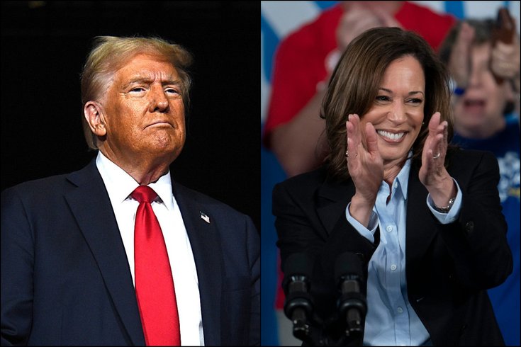 2024 election results fo president: Kamala Harris, Donald Trump vie for  White House | PhillyVoice