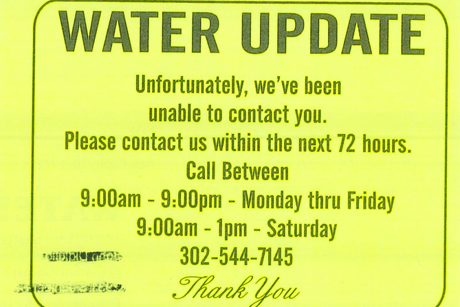 Philadelphia Water Department Postcard Front