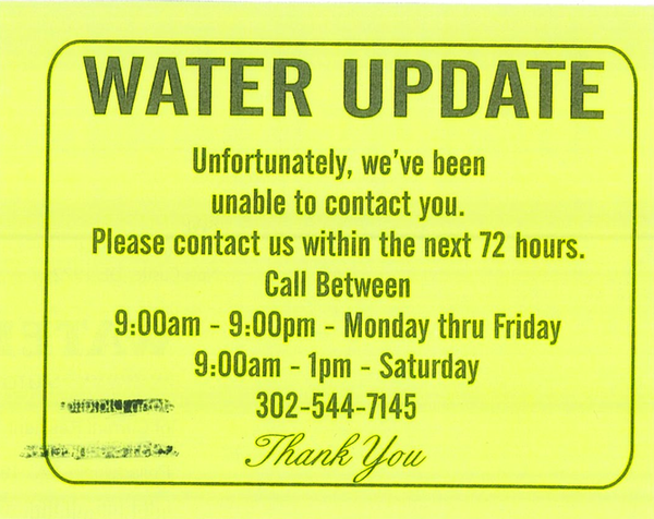 Philadelphia Water Department Postcard Front