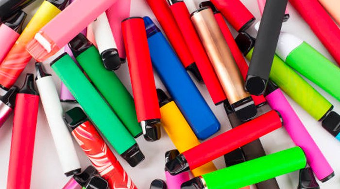 Assortment of electronic cigarettes