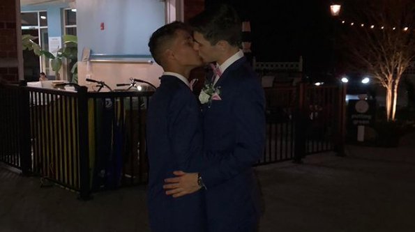 Theodore Vidal and Colin Beyers New Jersey Prom