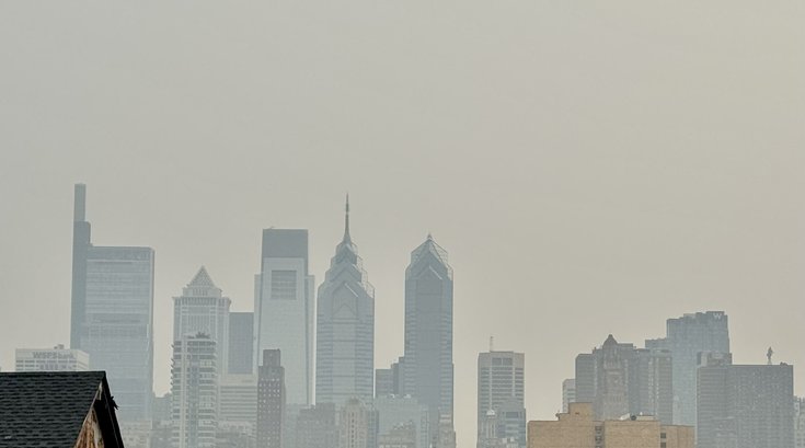 Wildfire Smoke Philly