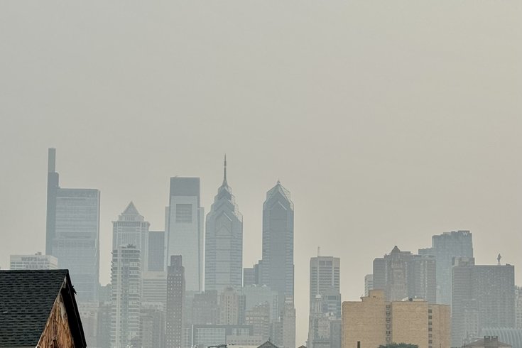 Wildfire Smoke Philly