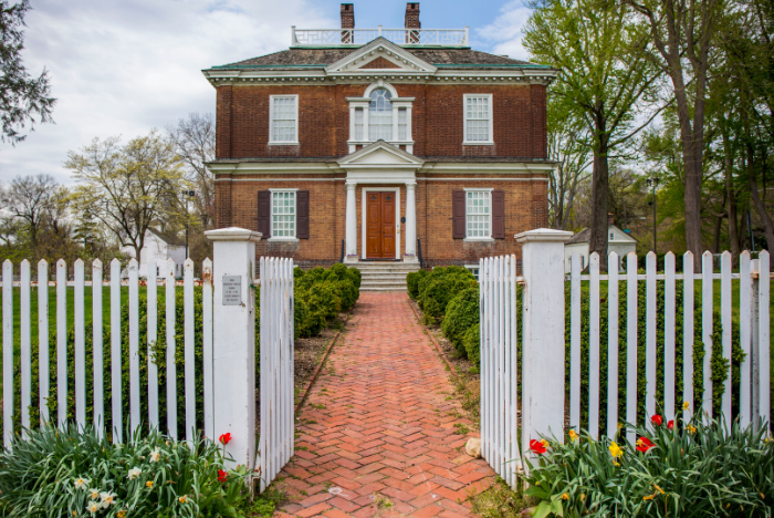 Woodford Mansion in East Fairmount Park