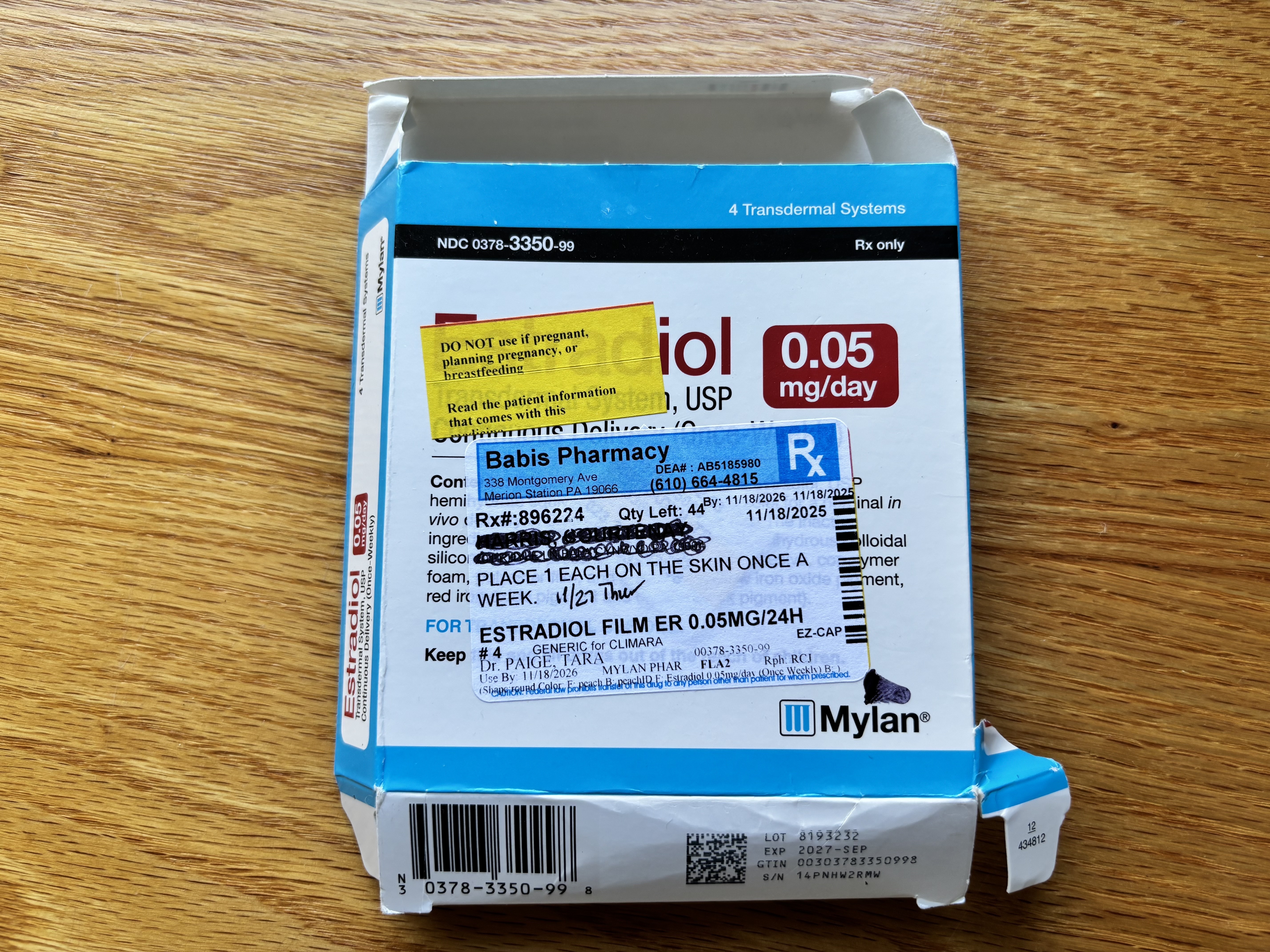 Estrogen patches for menopause are getting harder to find due to shortages and increased demand