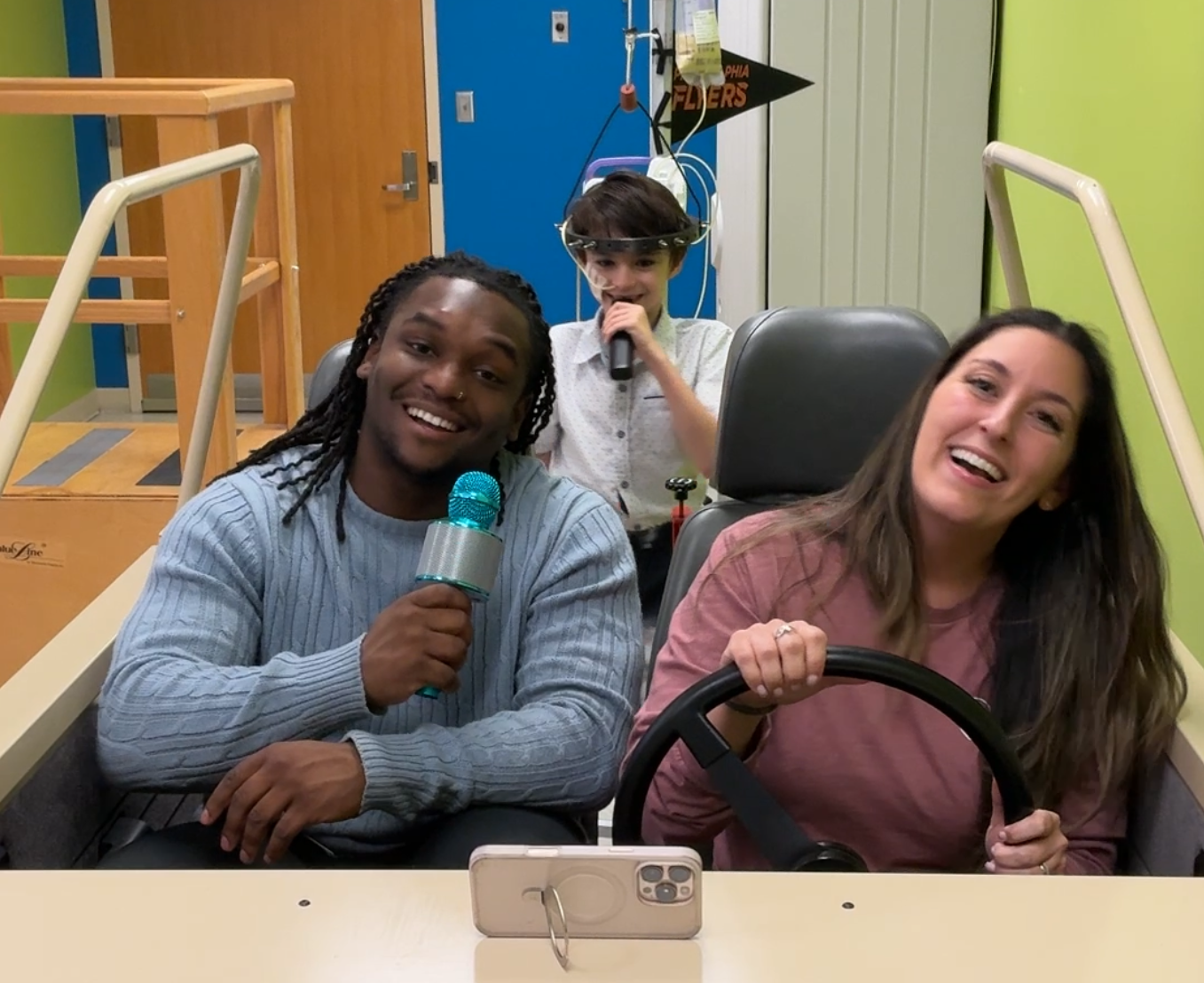 Shriners Children's hospital starts its own 'Carpool Karaoke' for kids in its care
