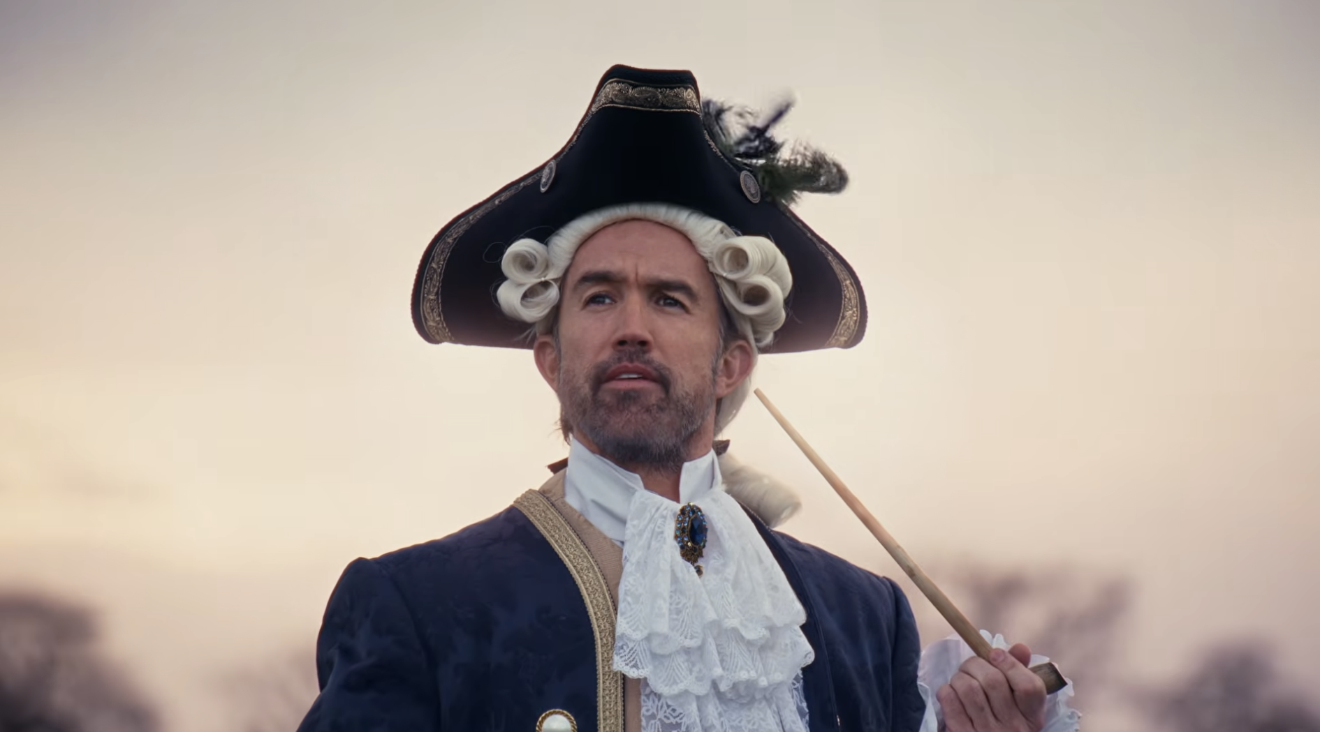 Rob Mac travels back to the 1700s for Ancestry.com commercial