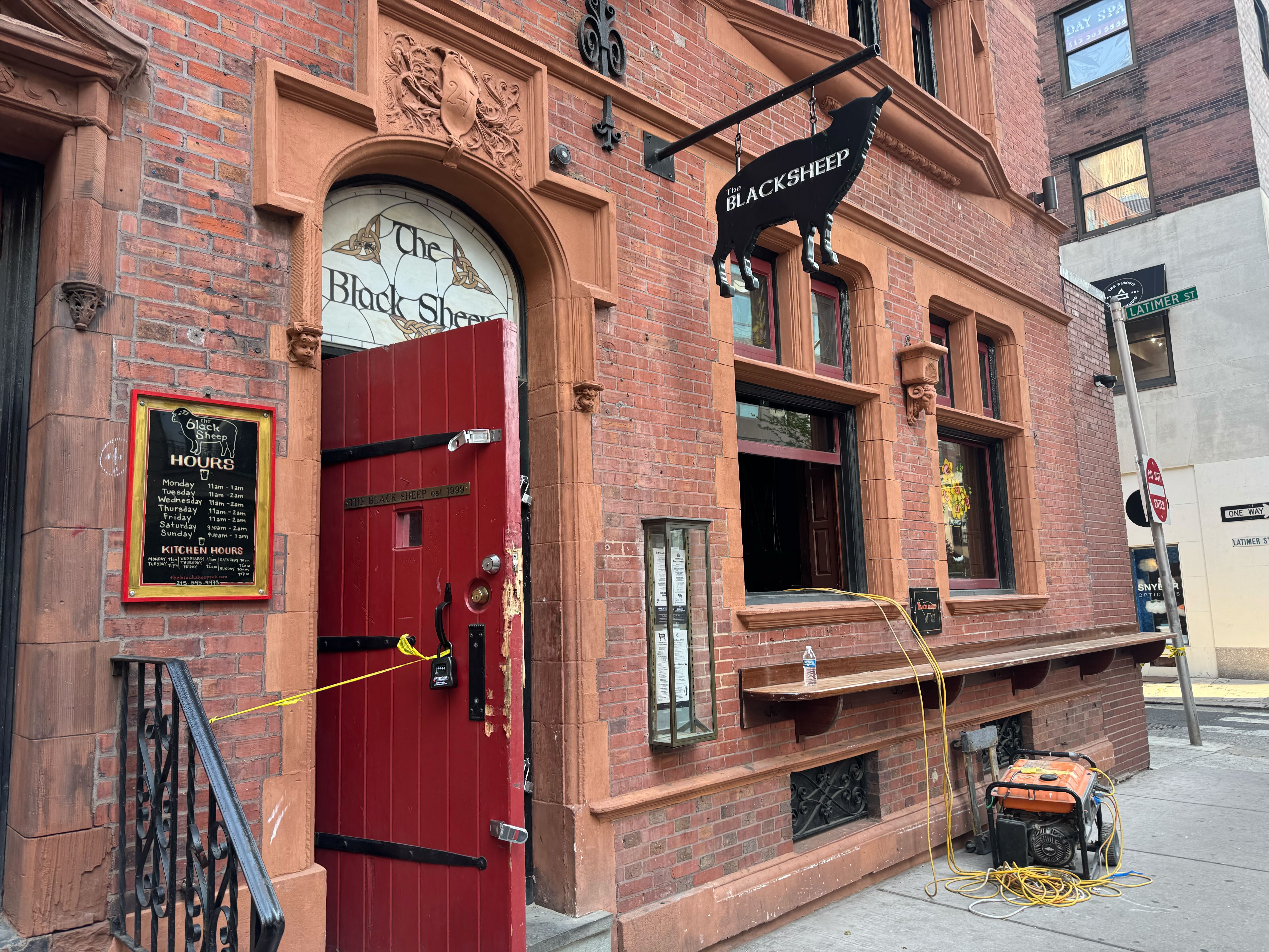 Black Sheep Pub in Rittenhouse vows to 'come back even stronger' from fire