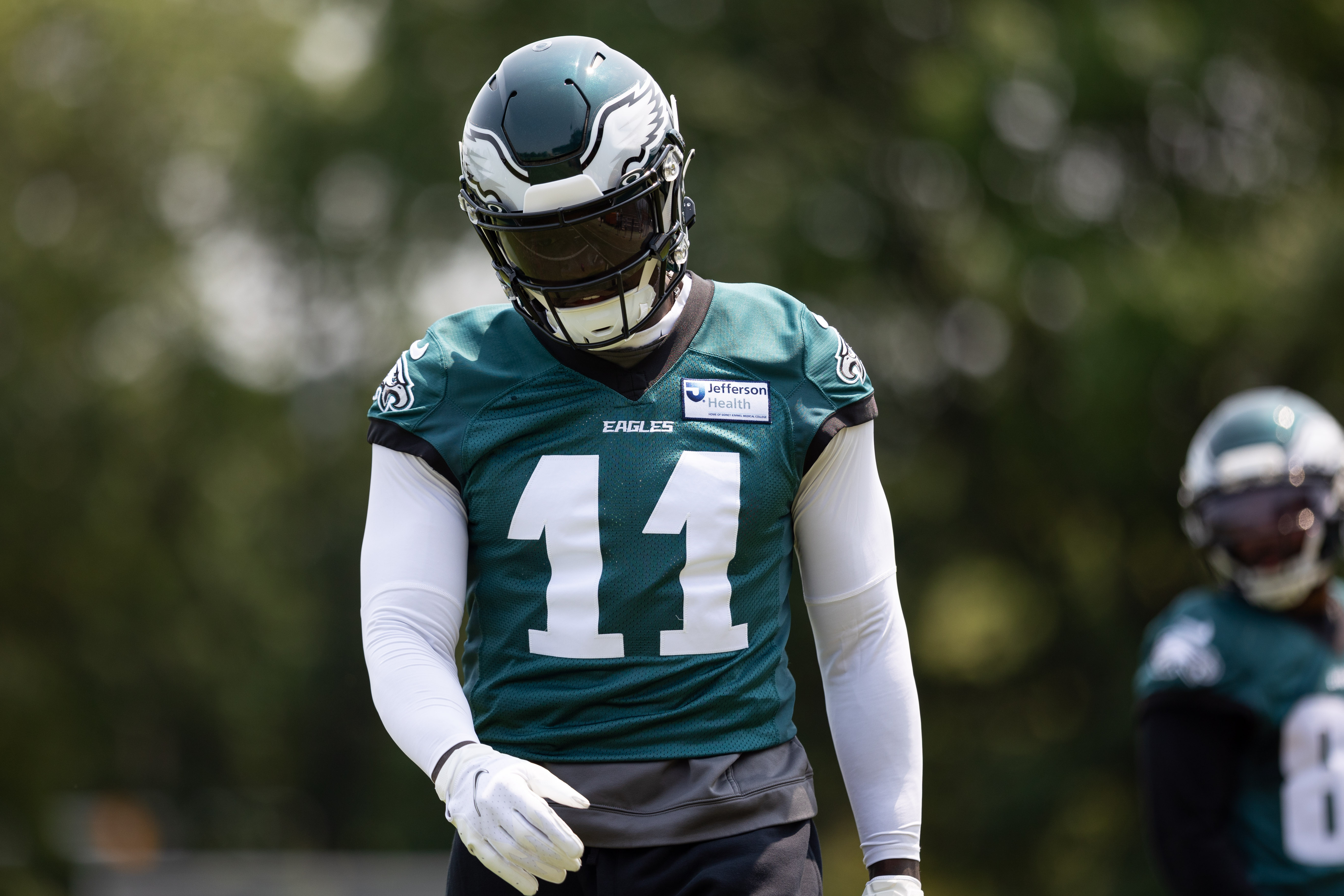 Eagles drafting WR Makai Lemon first round of NFL Draft makes clear statement about A.J. Brown