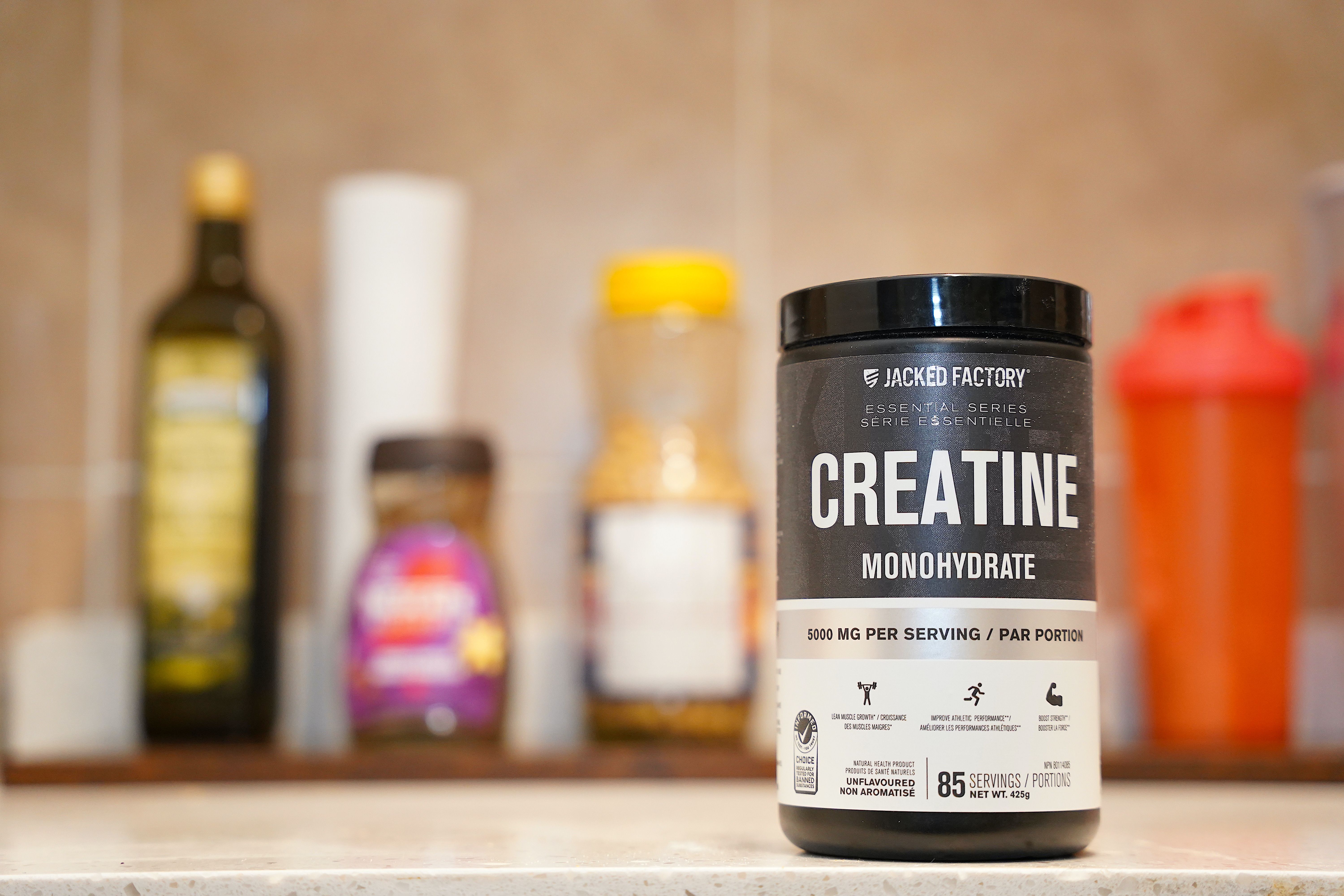 Creatine helps build muscle and strength even without exercise, study shows