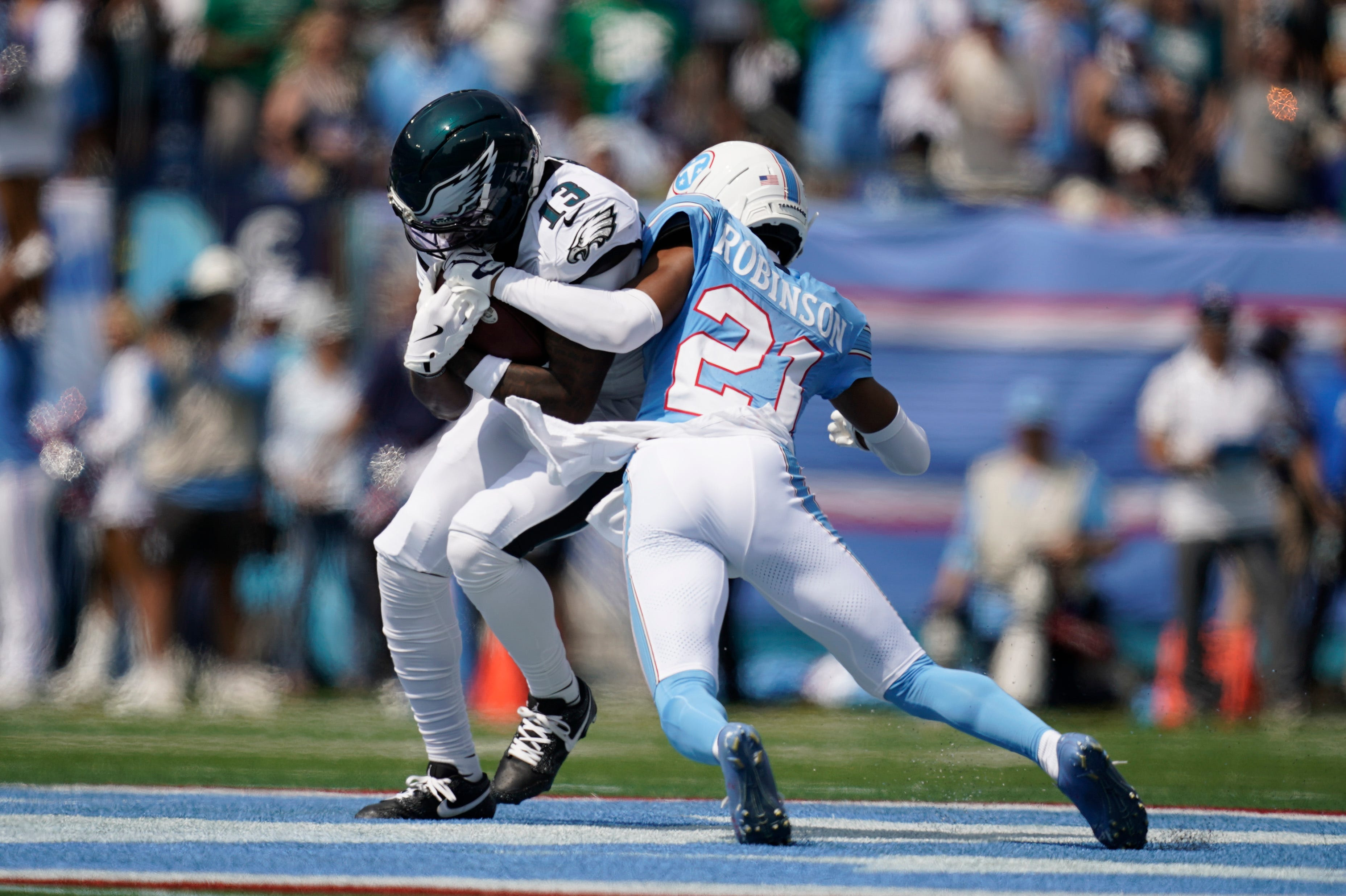 Game ball, three stars, and snap count analysis: Week 2, Eagles at Titans