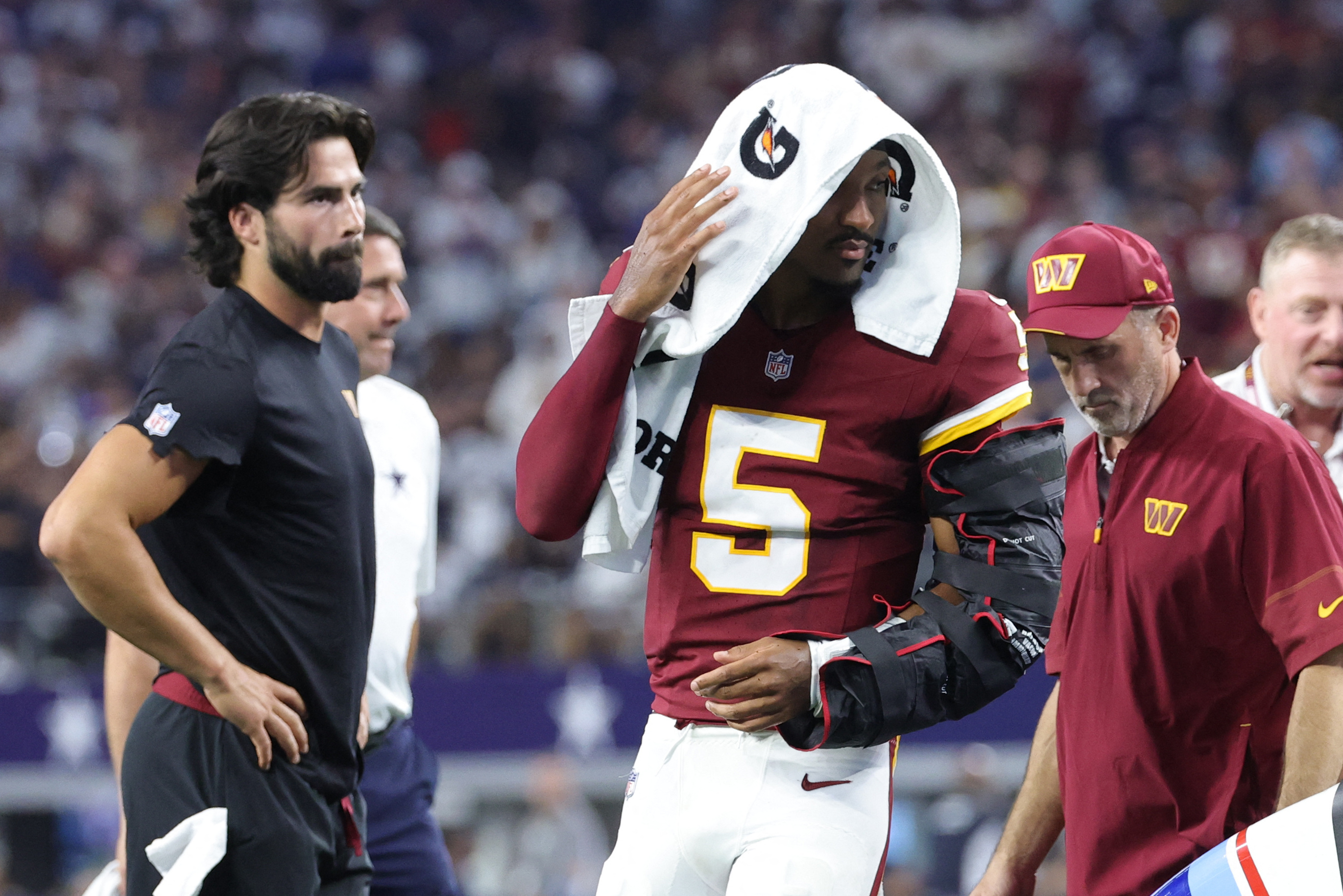 Fantasy football injuries: updates on Jayden Daniels, Caleb Williams, Mike Evans and more