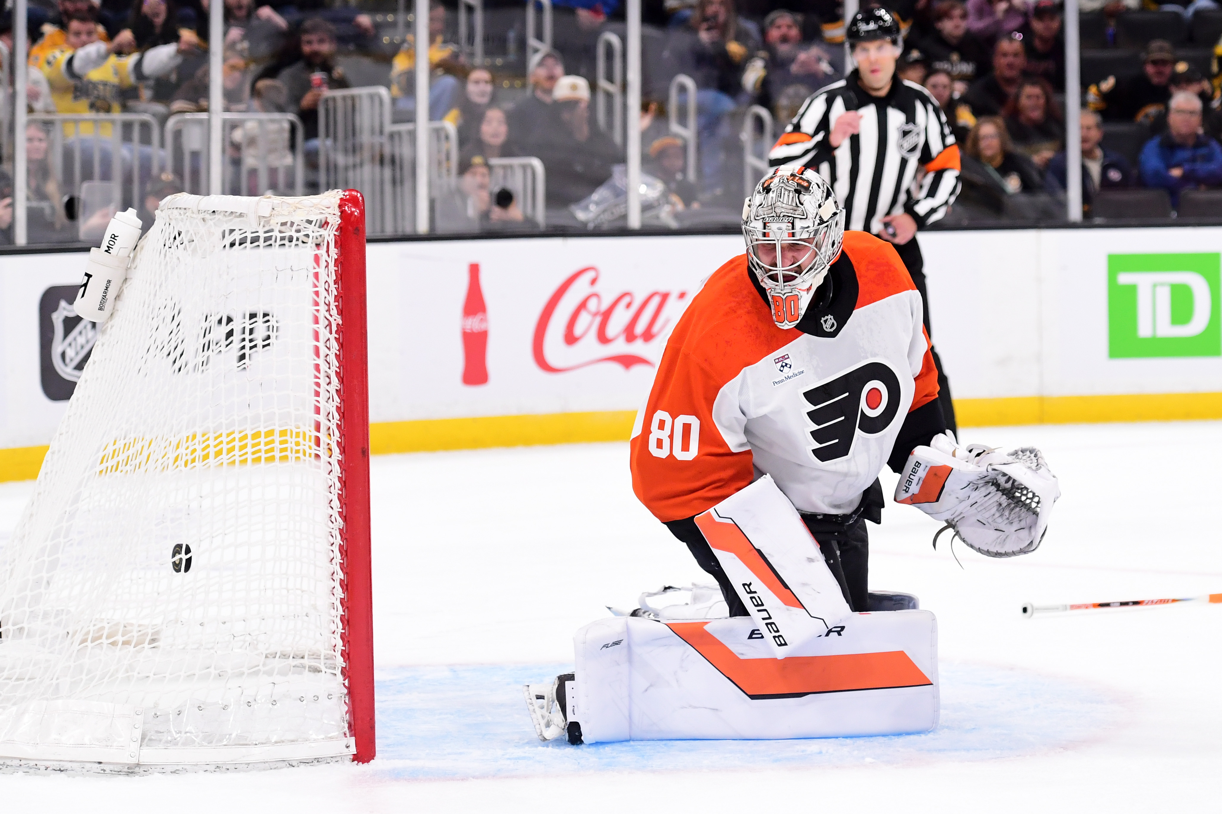 Dan Vladar is 'day-to-day' as Flyers 'dodge a bullet' with goalie's injury scare