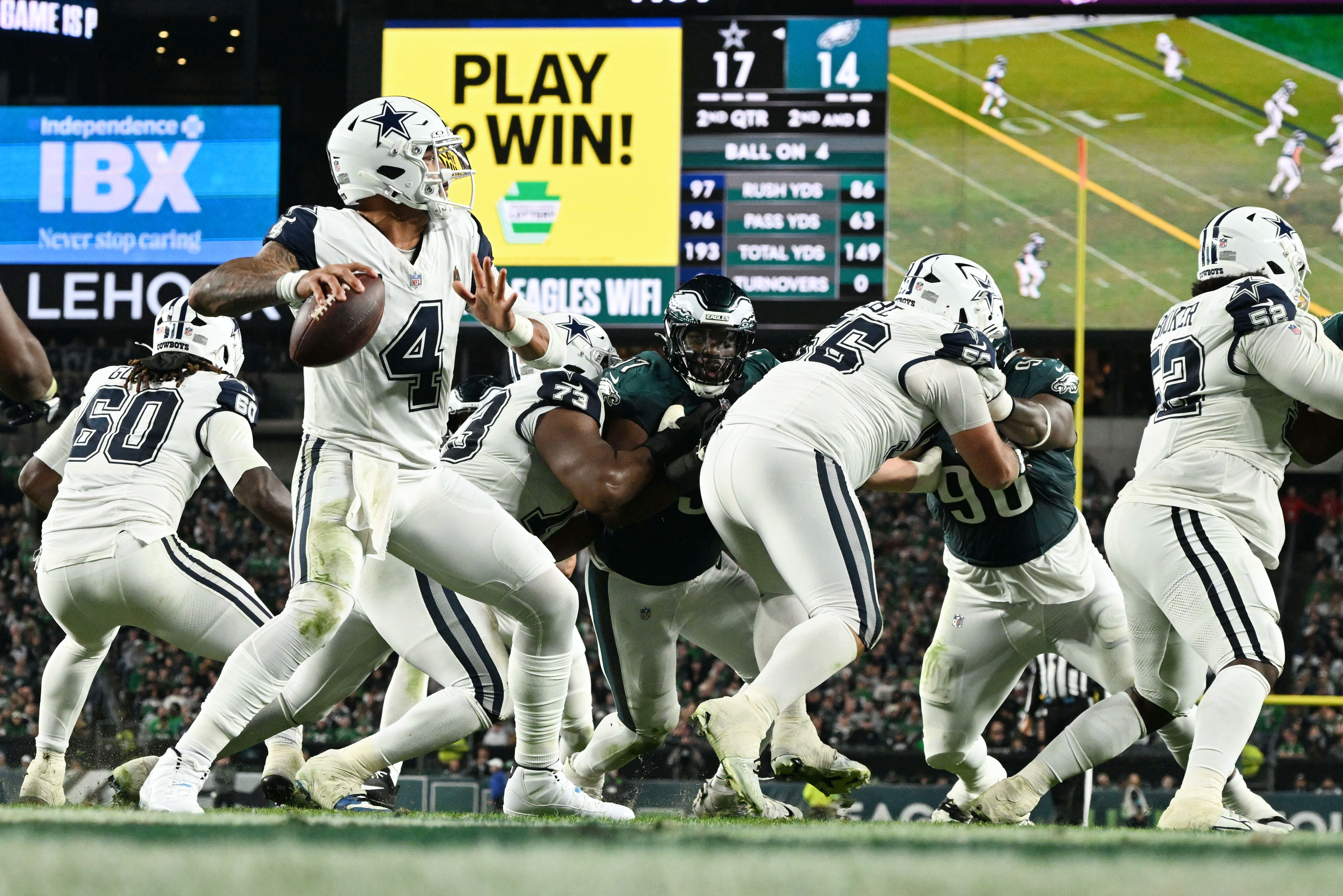 Handing out 10 awards from the Eagles-Cowboys game