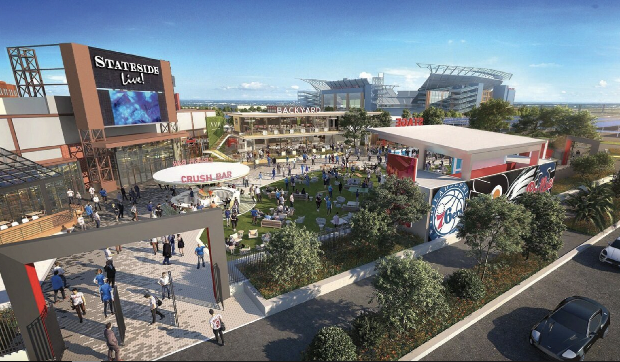 Revamped Stateside Live! to open new rooftop bar, beer garden in late spring