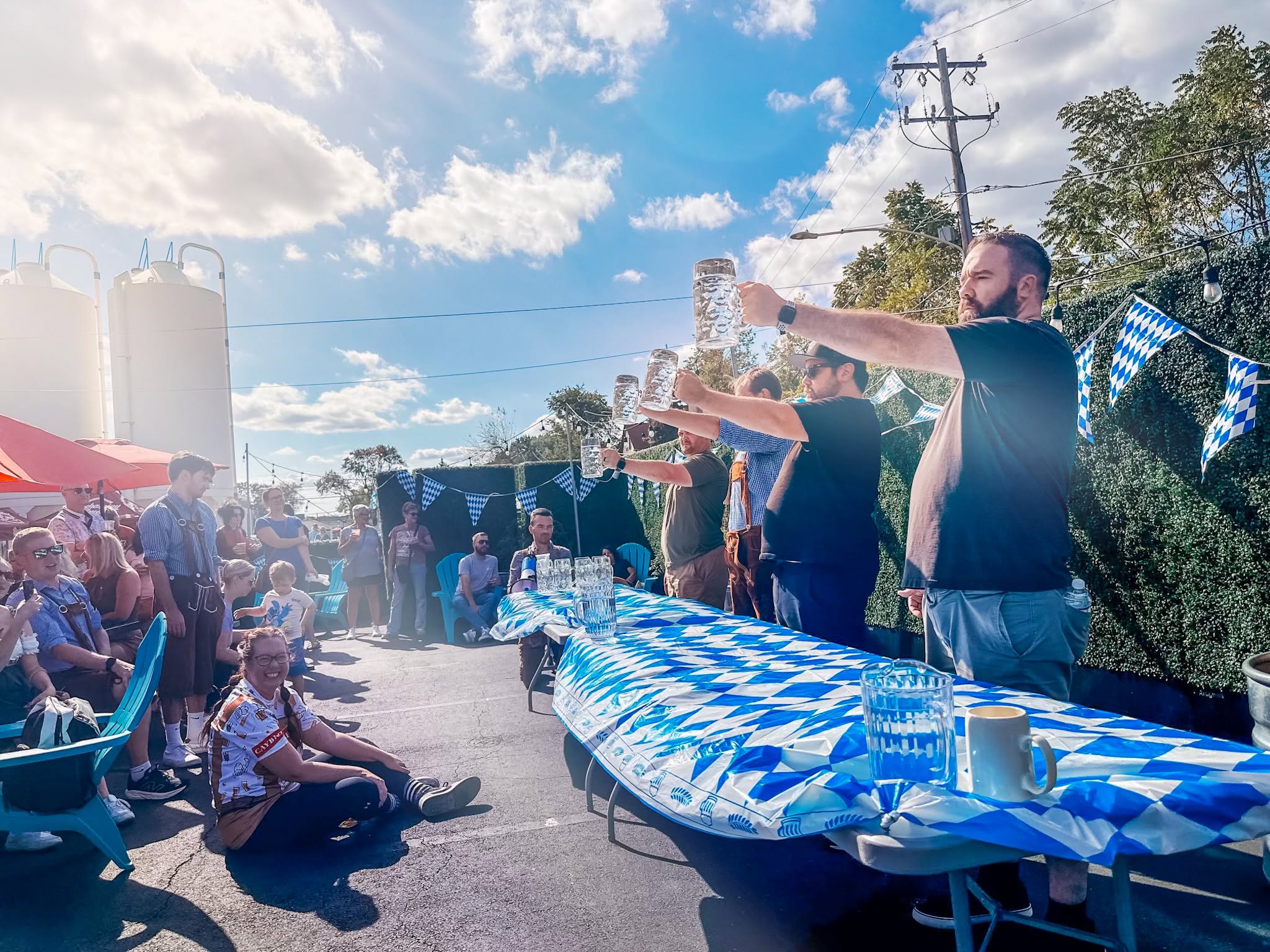 Neshaminy Creek's Oktoberfest will bring a wiener toss, stein hoisting and live polka to Croydon