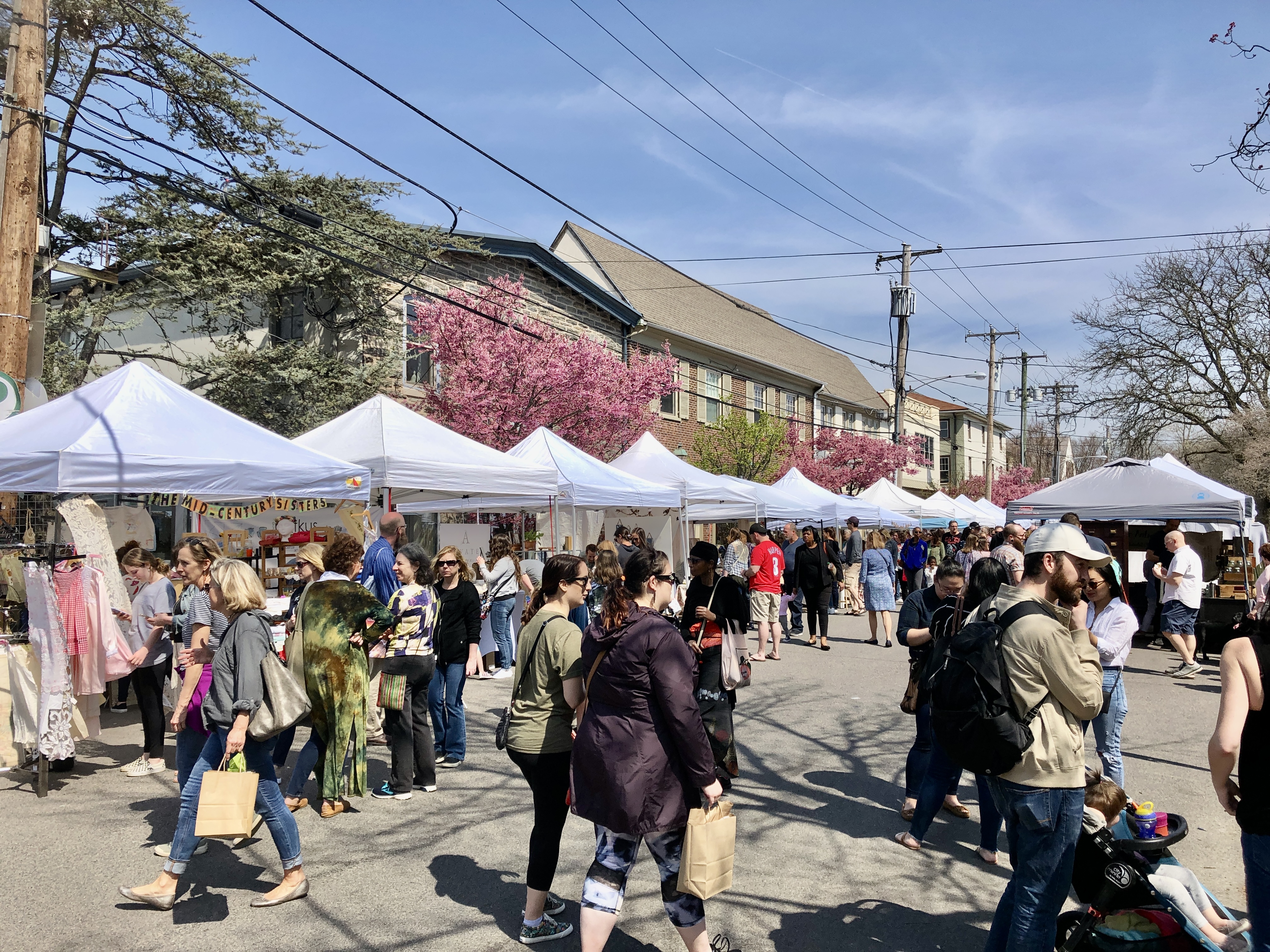 Open-air market with vintage finds, food trucks and live music returns to Chestnut Hill this April